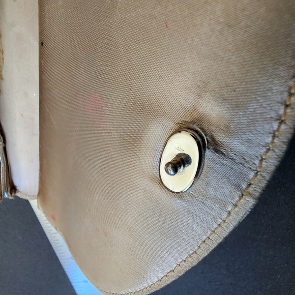 70s Vintage Silver Metallic Lamé Purse Bag Mod Disco - Picture 14 of 15